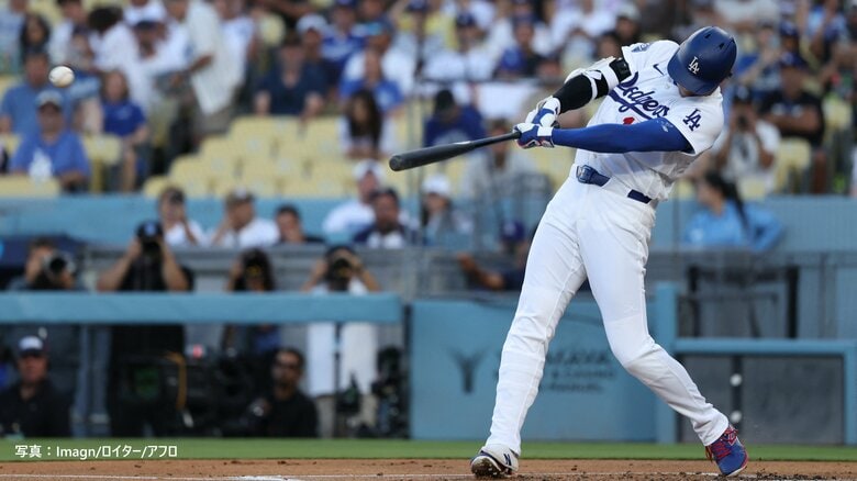 大谷翔平が2試合連続弾でメジャー通算300号ホームラン達成　6年連続の20本塁打到達　日米通算350へあと「2」｜FNNプライムオンライン