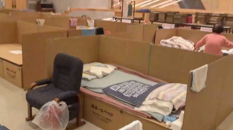 安平町の避難所