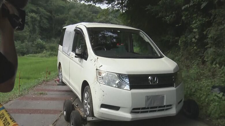 姉弟2人の遺体が発見された車