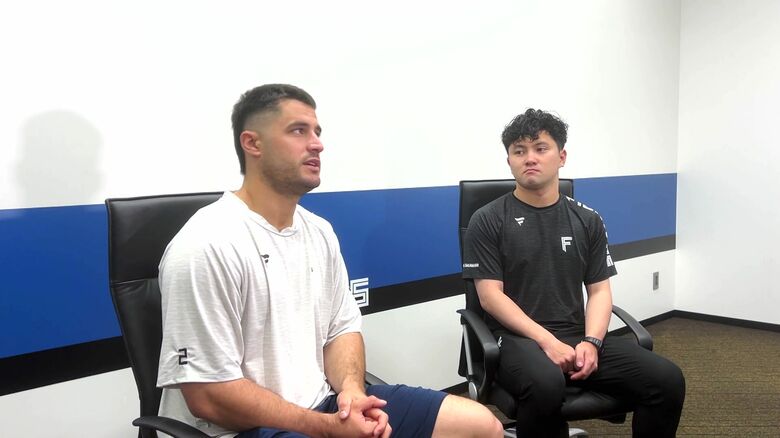 マルティネス選手と高橋さん