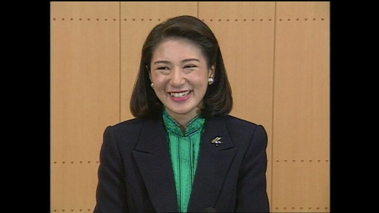 平成10（1998）年 誕生日会見に臨まれた雅子さま