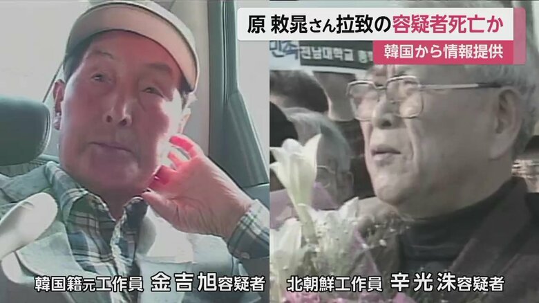 国際手配の金吉旭容疑者と辛光洙容疑者