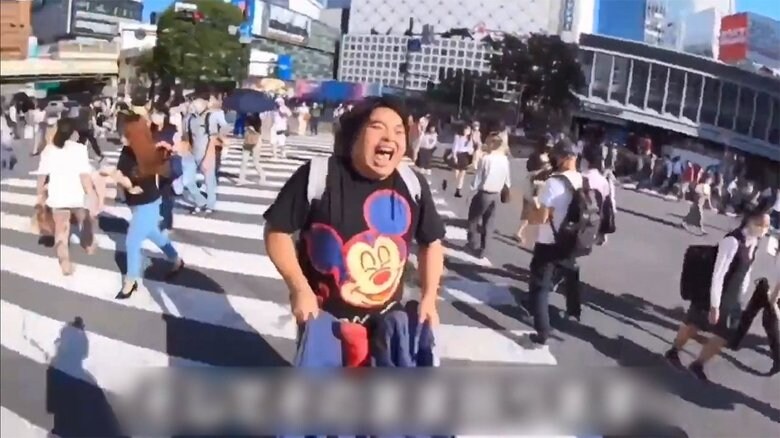 「へずまりゅう」書類送検 渋谷交差点で寝そべり動画撮影