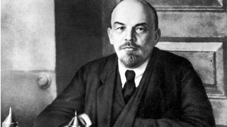 「ロシア革命の父」レーニン（提供：共産党モスクワ支部）