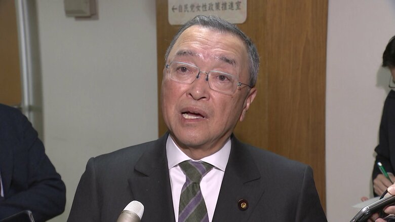 自民党･宮沢税調会長(18日 自民党本部)