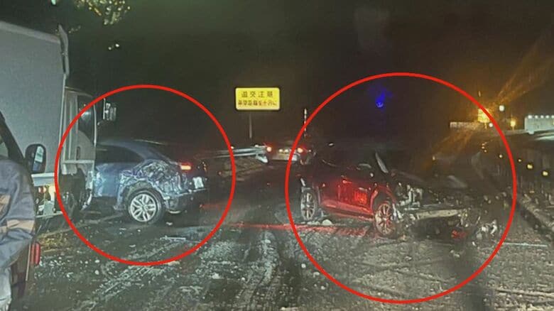 12月8日・関越道（撮影：りきまるofficialさん）