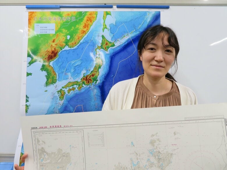 海洋調査が専門の石川美風香さん