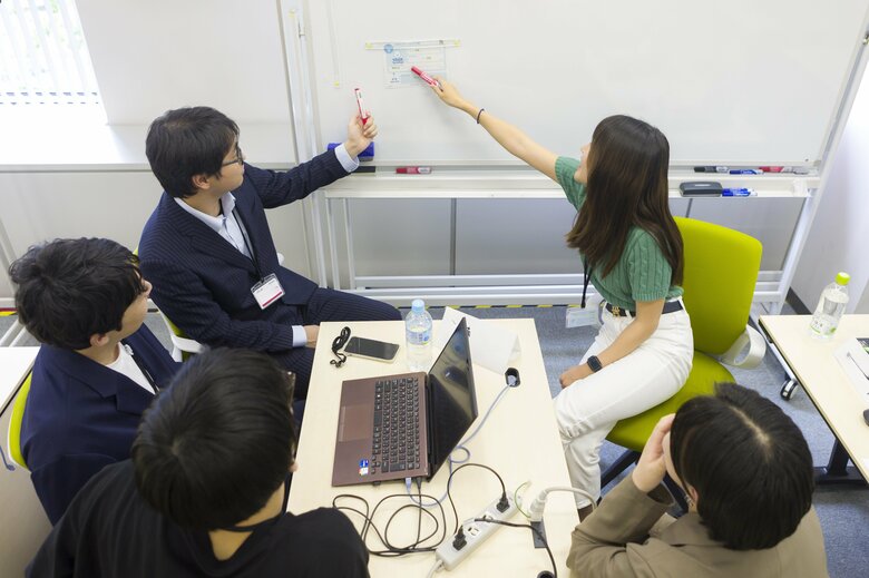 グループごとにディスカッションを行う