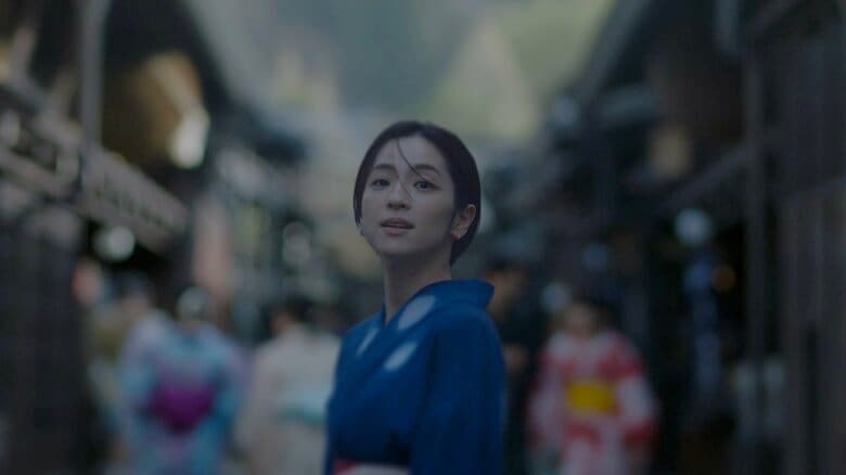 浴衣にショートヘアもよく似合う