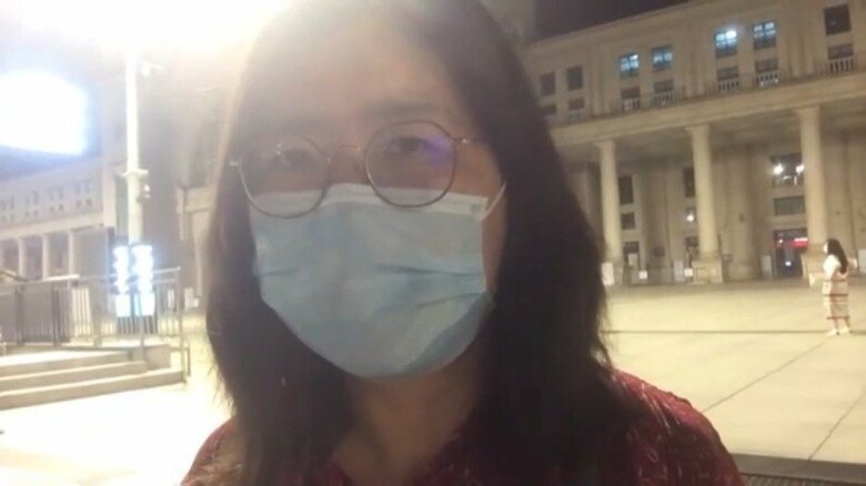 市民ジャーナリストの張展さん