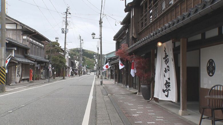 村上市 町屋通り