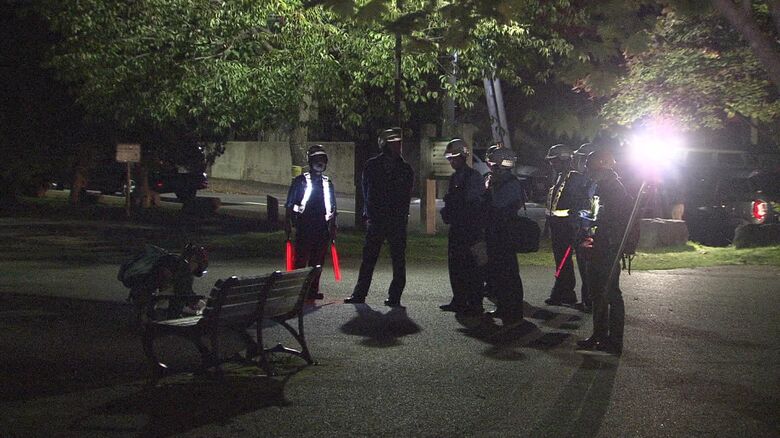 男性がクマに襲われた札幌市西区の公園