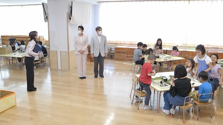 子ども達と触れあわれた　5月21日