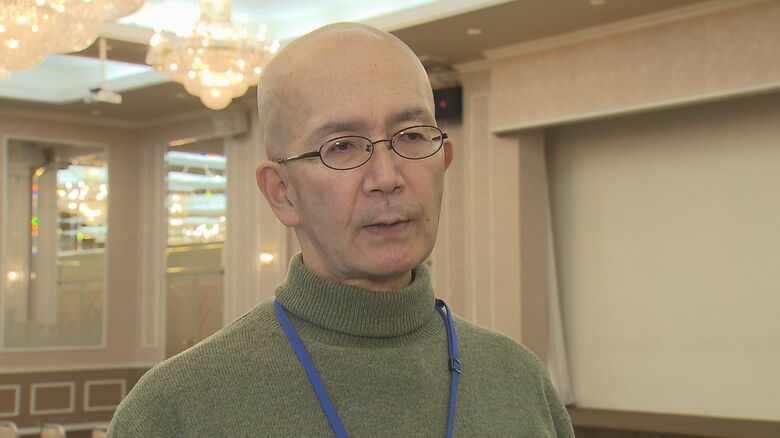 上映会・上田有志の会・中山久貴さん（小学校校長）