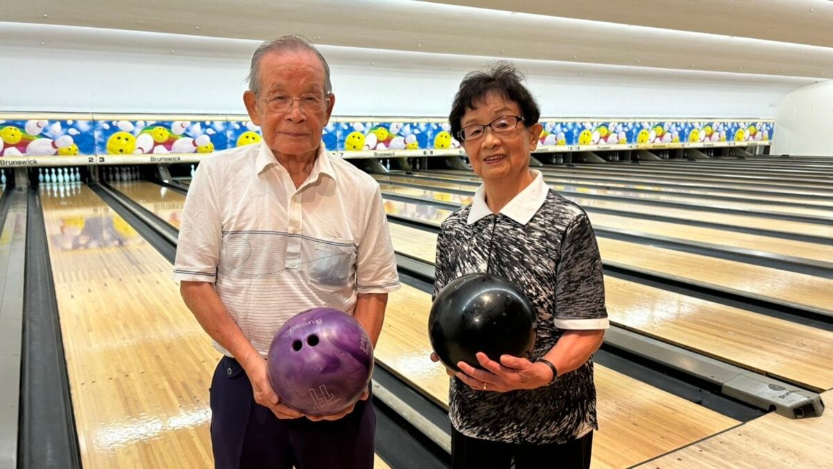 2人あわせて179歳！長崎の「“横綱”ご長寿ボウラー夫婦」全国トップ10