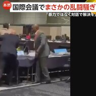 TICAD閣僚会合で“乱闘”「サハラ・アラブ民主共和国」のプレー…