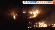 空気の乾燥続く…新潟県内19市町村に“林野火災注意報” 去年岩手では大規模な林野火災も…“屋外での火の使用”控えるよう呼びかけ