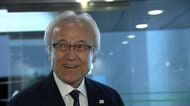 福岡県議会・蔵内議長「話す予定ない」　金銭授受問題めぐり取材応じる　指示は「全然関係ない」と否定