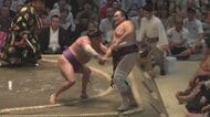 朝乃山、連勝止まる　尊富士に敗れて3敗目【大相撲名古屋場所 11日目結果】