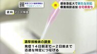 濃厚接触者の調査短縮など新たな対策も 大分