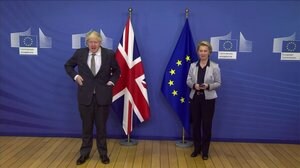 英とEU 貿易交渉合意 土壇場で混乱回避