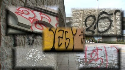 【迷惑】共通点は「25」…街中に“謎の落書き”大発生　数字が示す犯人像とは？国の重要文化財も被害で怒りの声　新潟市