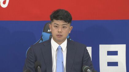 育成から来季4年目で大台に…中日・松山が7500万円アップの推定1億2500万円で契約更改「50試合以上登板目指す」
