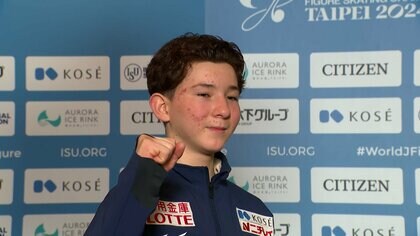 「フリーはノーミスで優勝」中田璃士が2.98差の5位、中村10位、垣内16位／世界ジュニア男子ショート 