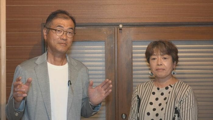 うずまき代表の横内健人さんと山崎雅子さん
