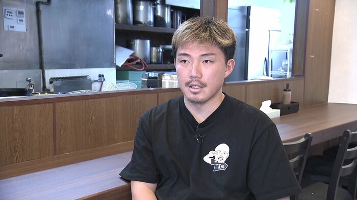 「店を続けていくことが目標」と語る井上さん