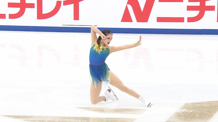 ショートではジャンプを全て着氷させた(2023年全日本)