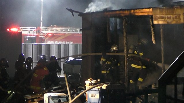 熊本市東区で住宅1棟全焼 けが人なし【熊本】