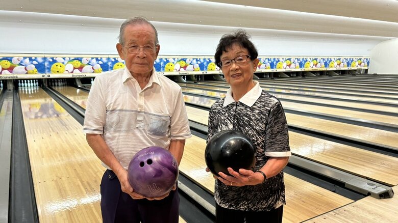 2人あわせて179歳！長崎の「“横綱”ご長寿ボウラー夫婦」全国トップ10入り　生中継で腕前を披露　91歳と88歳の夫婦が語る長寿の秘訣は「楽しむこと」｜FNNプライムオンライン