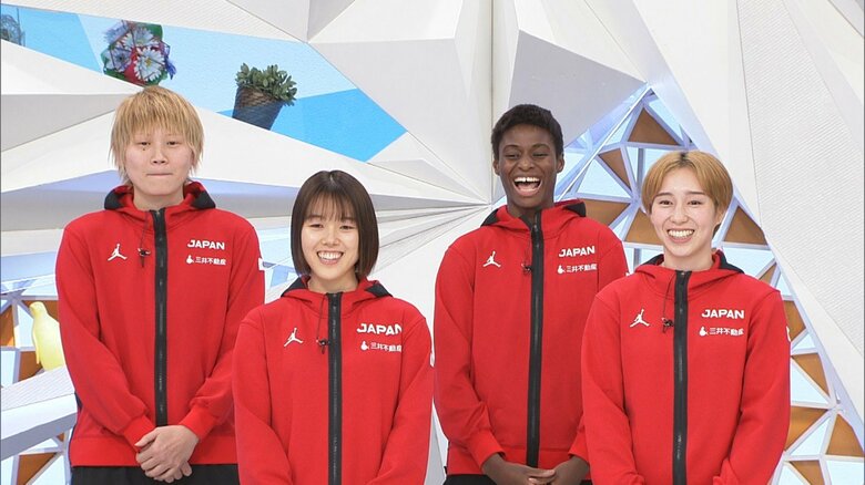 「ほっとしました」バスケ女子日本代表  生出演で語る激闘の裏側 チームの“勝ちたい気持ち”が一つに パリ五輪出場｜FNNプライムオンライン