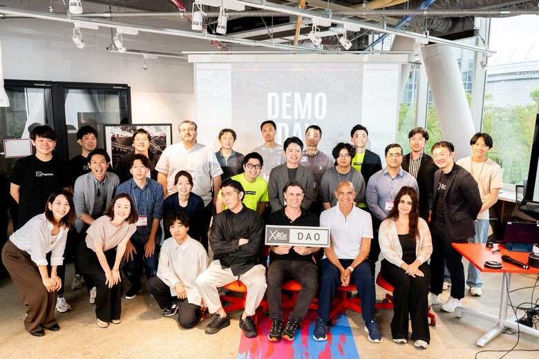 【開催レポート】東京ドームシティ内「enXross DAO（エンクロス・ダオ）」 にてアクセラレータープログラム第1期のDemo Day（デモデイ）を実施