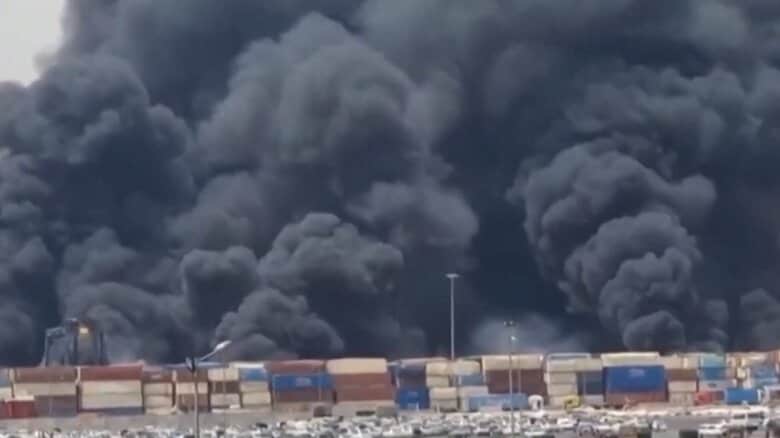 イランの港で“大規模爆発”46人死亡・1000人以上負傷　コンテナに保管されていた化学物質が爆発した可能性｜FNNプライムオンライン