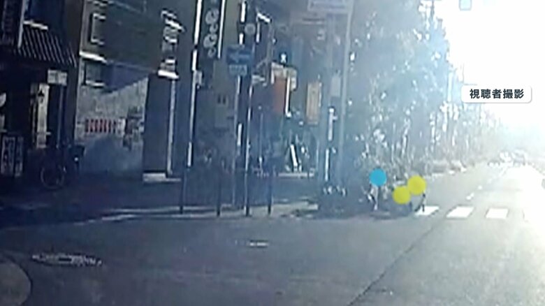大阪市 一般自転車と衝突するフル電動自転車