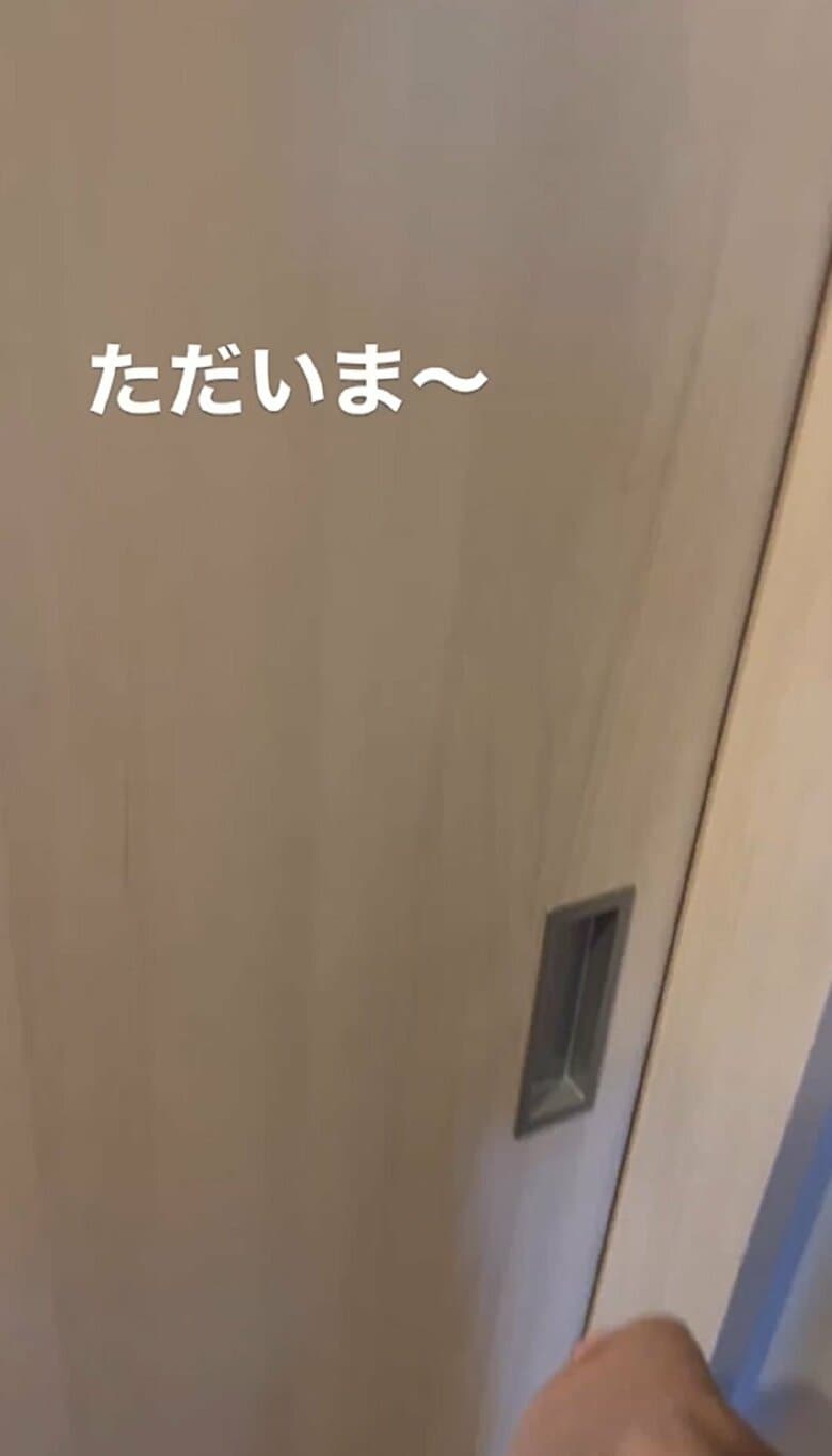 飼い主さん帰宅