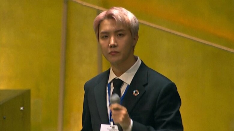 BTSメンバーのJ-HOPEさん