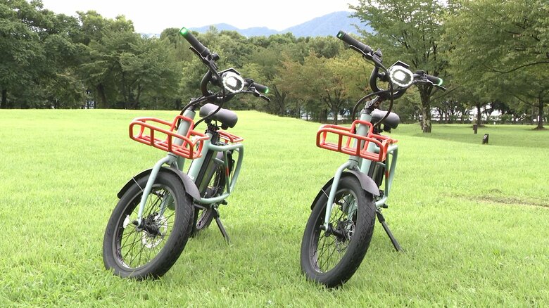 自転車型の電動モビリティ