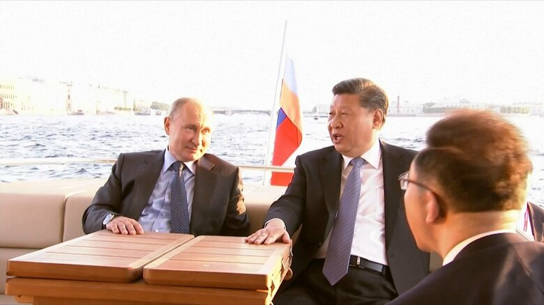 過去の映像でも習主席の存在感を強調？