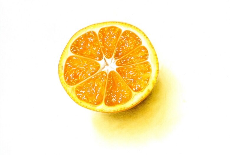 ここまるさんが描いたオレンジ