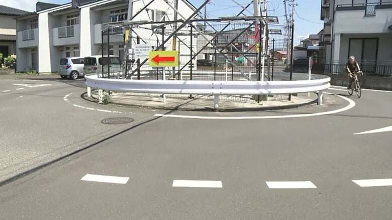 太白区中田町のラウンドアバウト