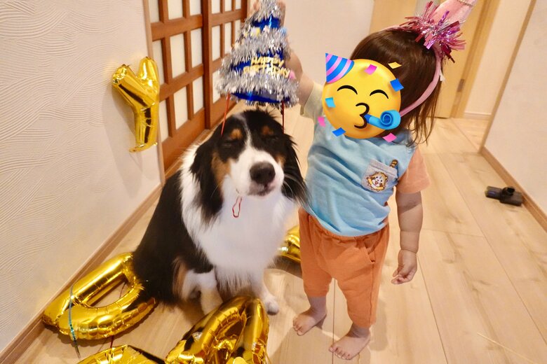 お誕生日会をしたとき（提供：しがしがさん）