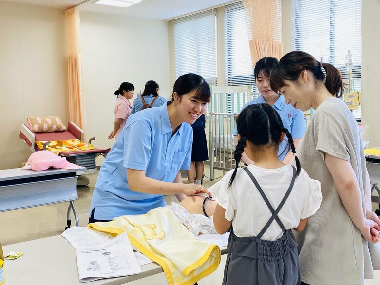 男子学生受け入れ表明後、初のオープンキャンパスとなった