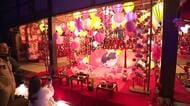 幻想的な光に包まれて　富山県滑川市で雛人形600体のライトアップイベント開催