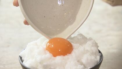 「ふわふわでパンケーキみたい」客も驚嘆…ブランド卵使った“究極の卵かけご飯” 卵のテーマパークで人気に【愛知発】