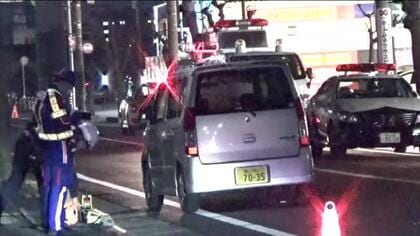 大型バイクにはねられ、対向車線で軽自動車にひかれる　道路横断中の８０代女性が死亡　広島・福山市