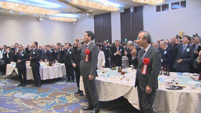 新潟商工会議所の新年祝賀会