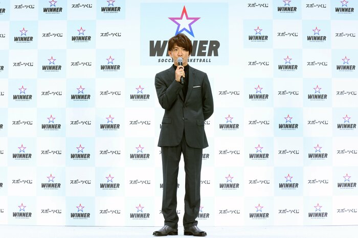 日本初の1試合予想くじ「WINNER」アンバサダーに就任した木村拓哉さん